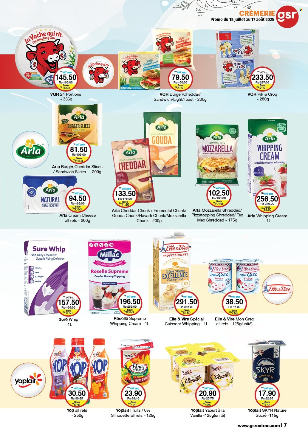 Catalogue GSR - 01/07/2025 - 31/07/2025. Page 7