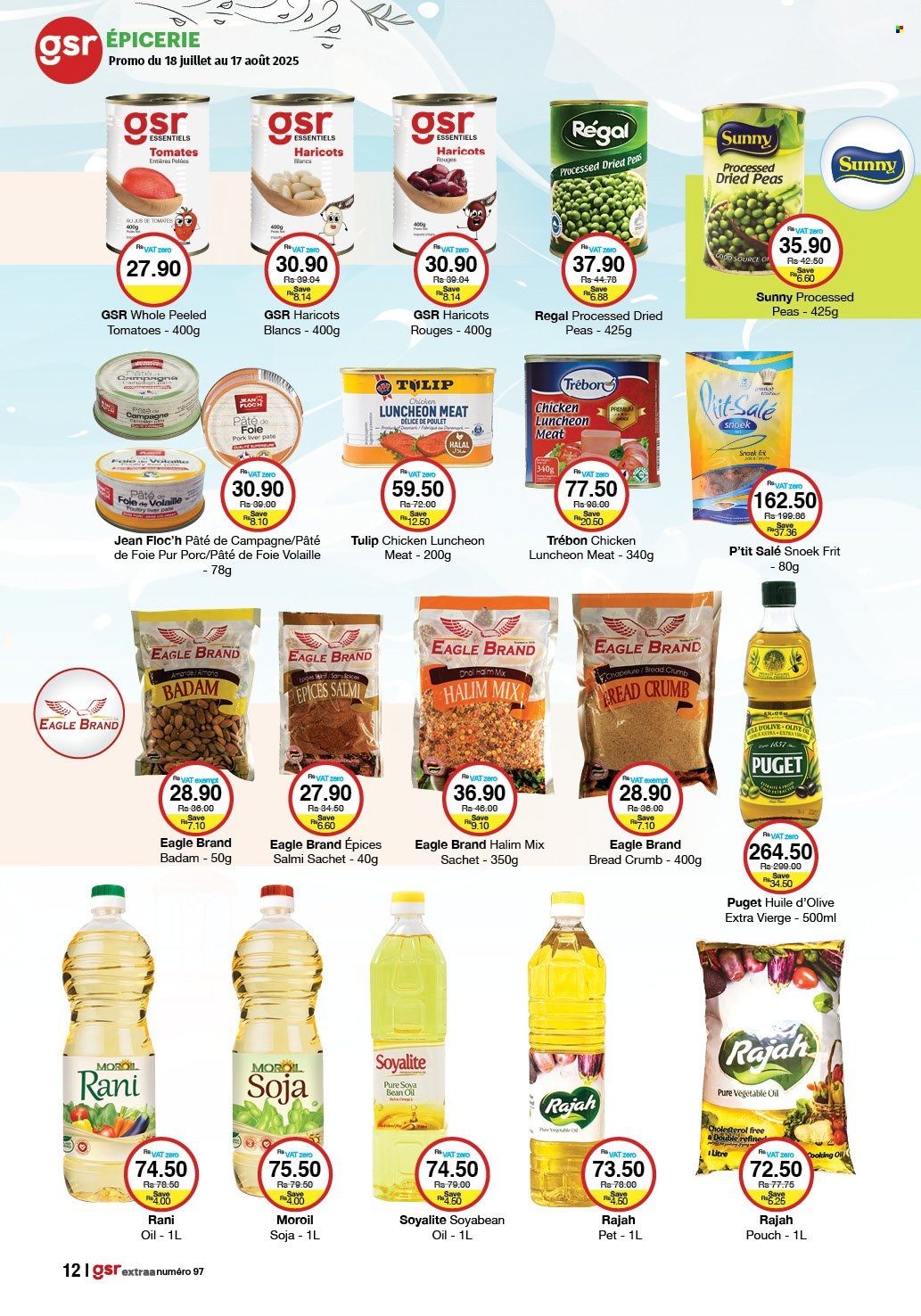 Catalogue GSR - 01/07/2025 - 31/07/2025. Page 12