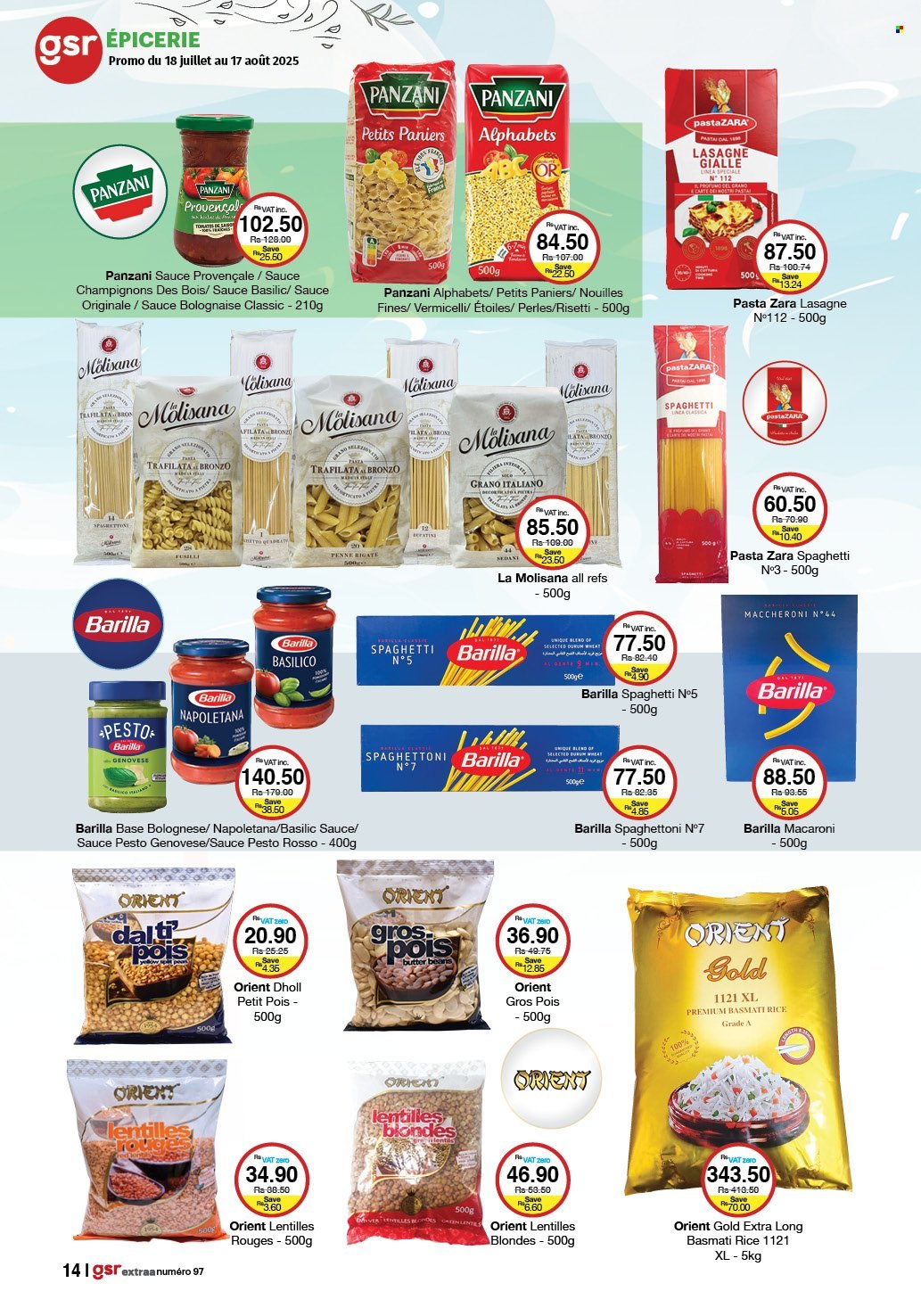 Catalogue GSR - 01/07/2025 - 31/07/2025. Page 14