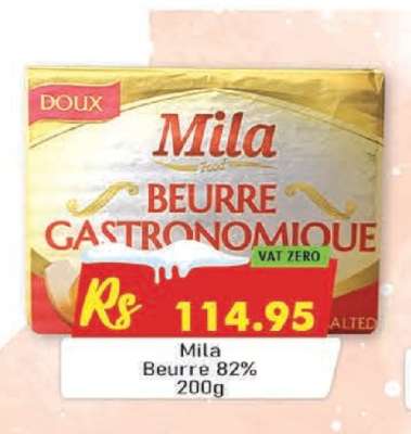Mila Beurre 82% 200g