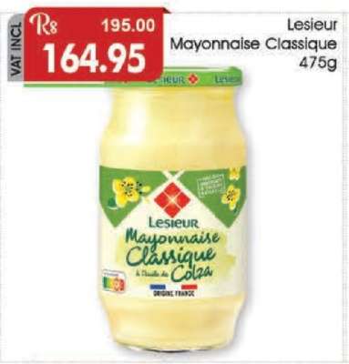 Lesieur Mayonnaise Classique 475g