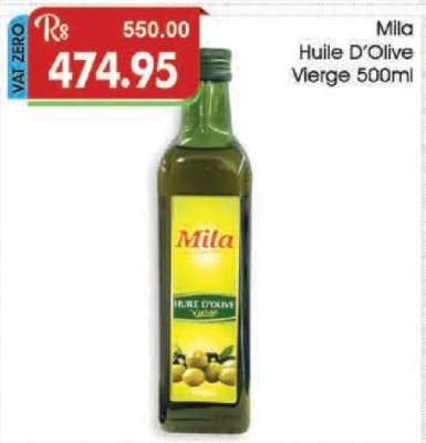 Mila Huile D’olive Vierge 500ml