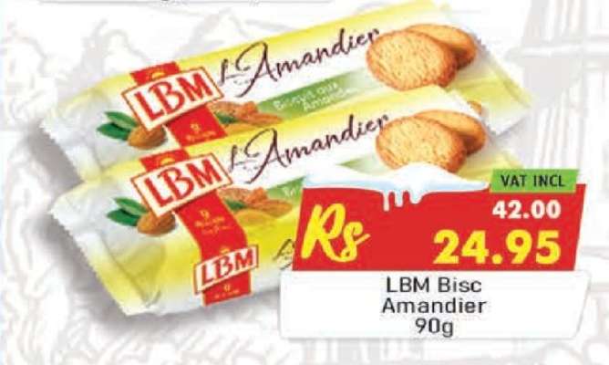 LBM Bisc Amandier 90g