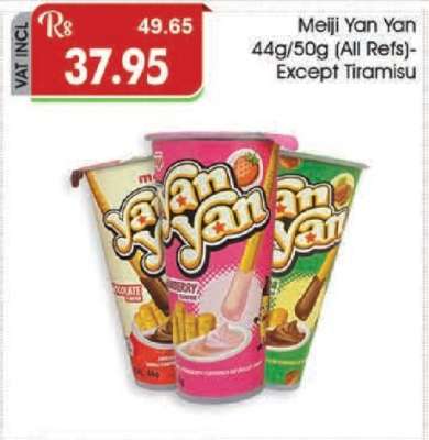 Meiji Yan Yan 44g/50g (All Refs) - Except Tiramisu