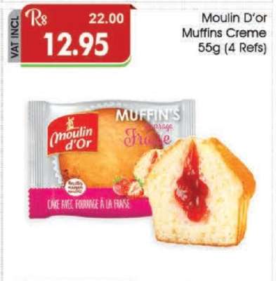 Moulin D’or Muffins Crème