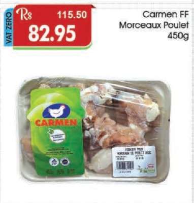 Carmen FF Morceaux Poulet 450g