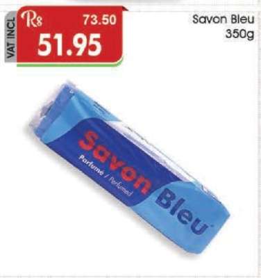 Savon bleu