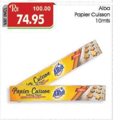 Alba Papier Cuisson 10mts