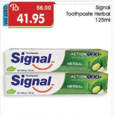 Signal Toothpaste Herbal 125ml