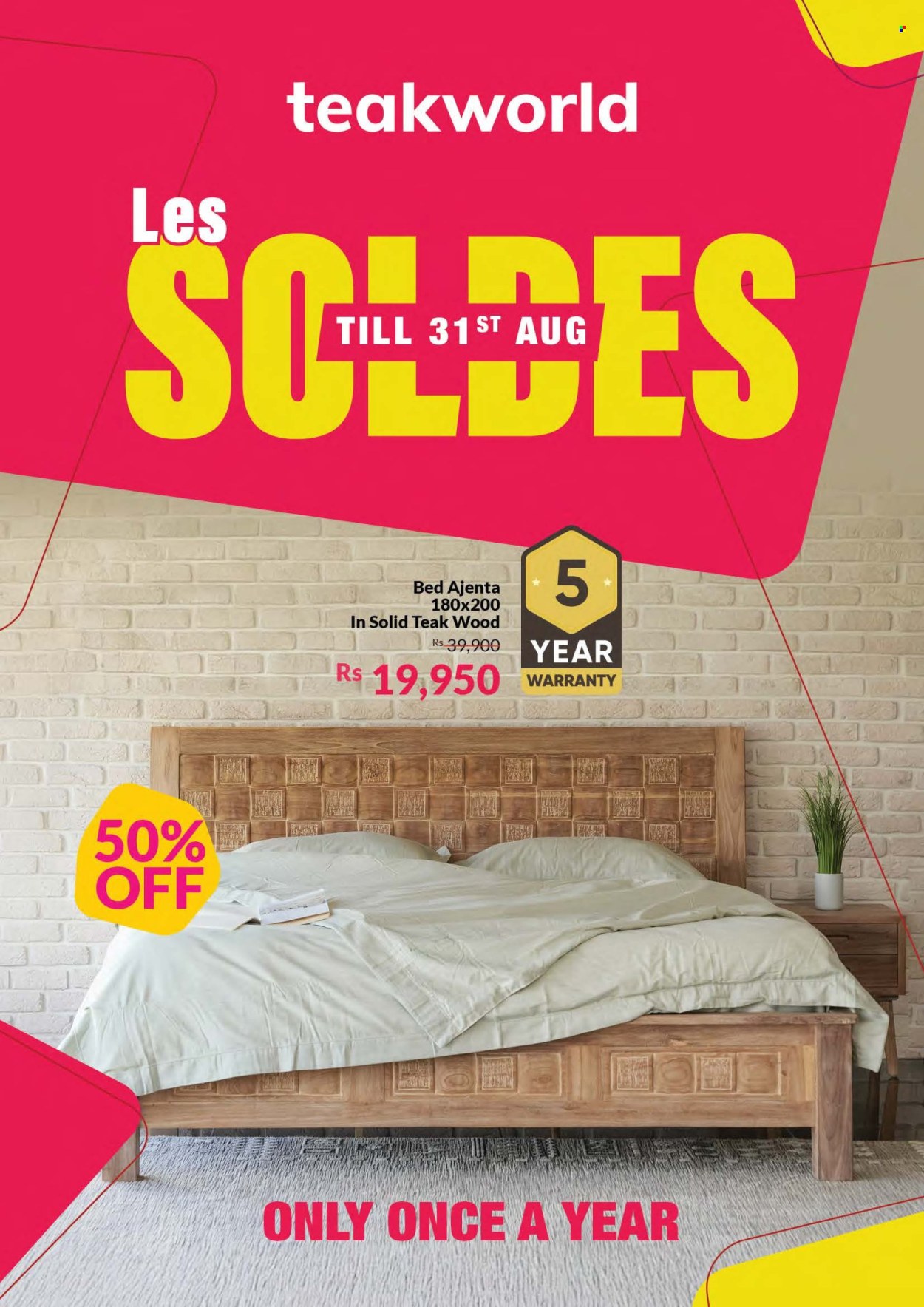 Catalogue Teak World - 23/07/2025 - 31/08/2025. Page 1