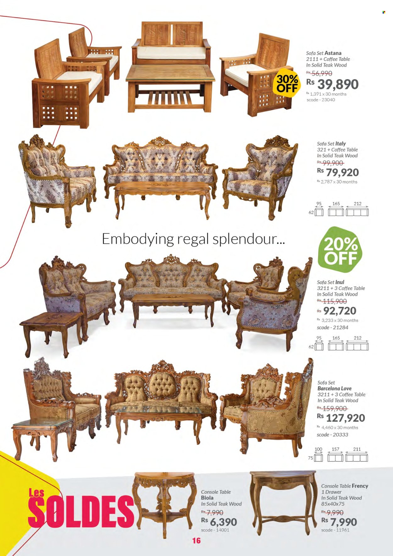 Catalogue Teak World - 23/07/2025 - 31/08/2025. Page 16