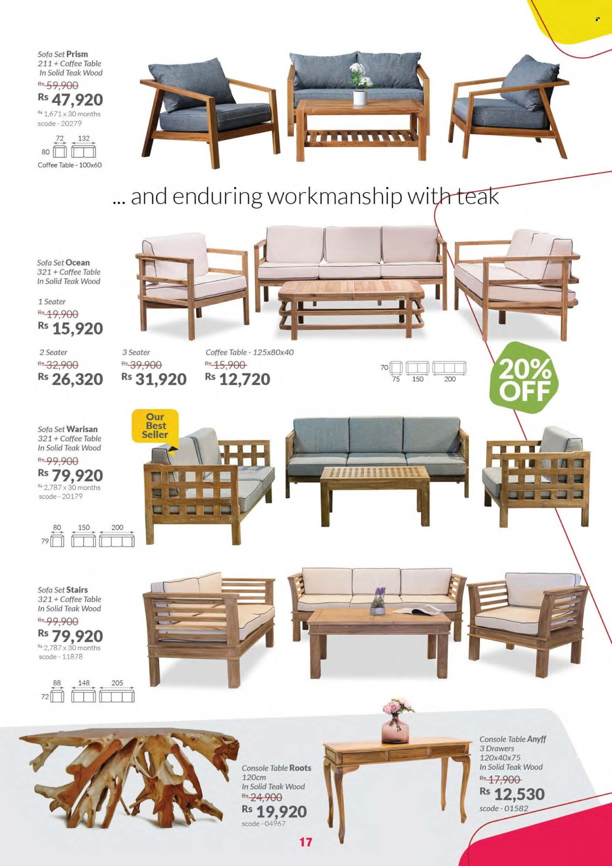 Catalogue Teak World - 23/07/2025 - 31/08/2025. Page 17