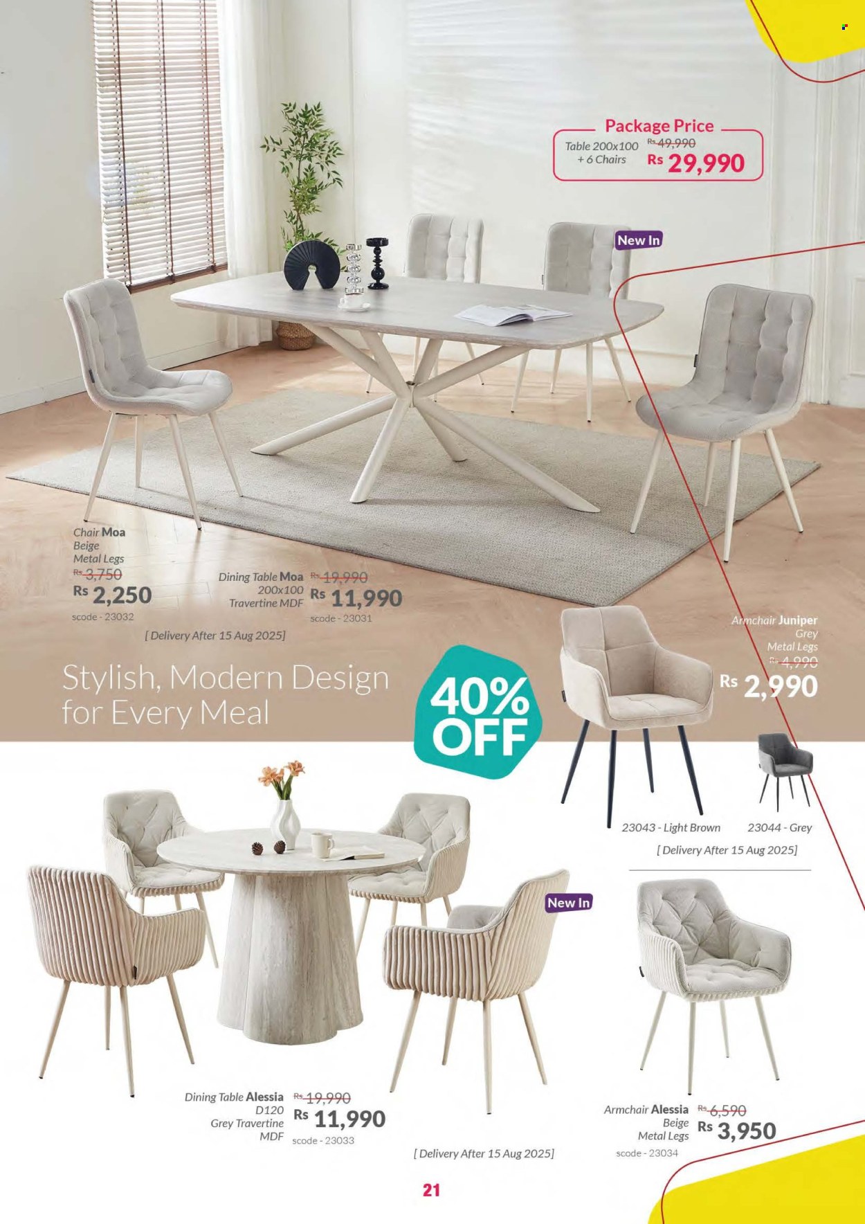 Catalogue Teak World - 23/07/2025 - 31/08/2025. Page 21