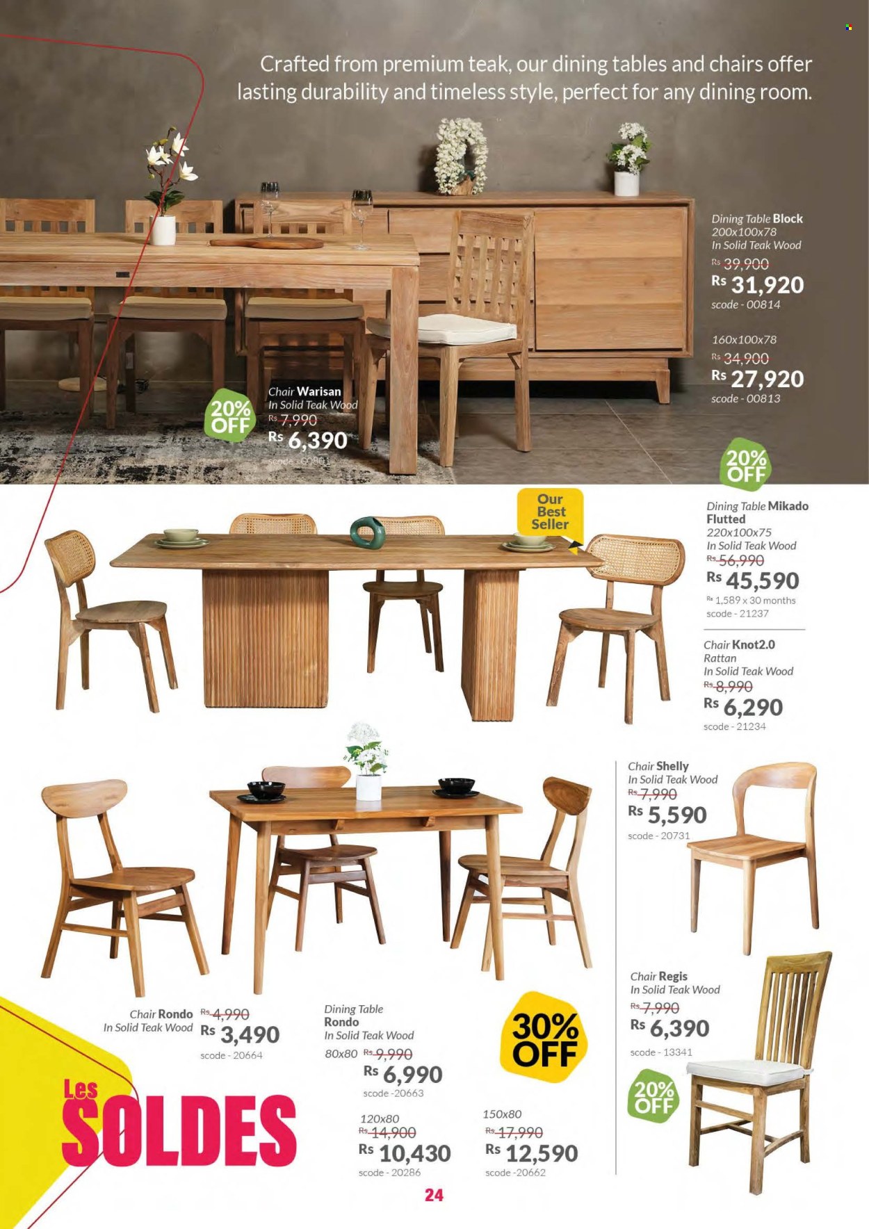 Catalogue Teak World - 23/07/2025 - 31/08/2025. Page 24
