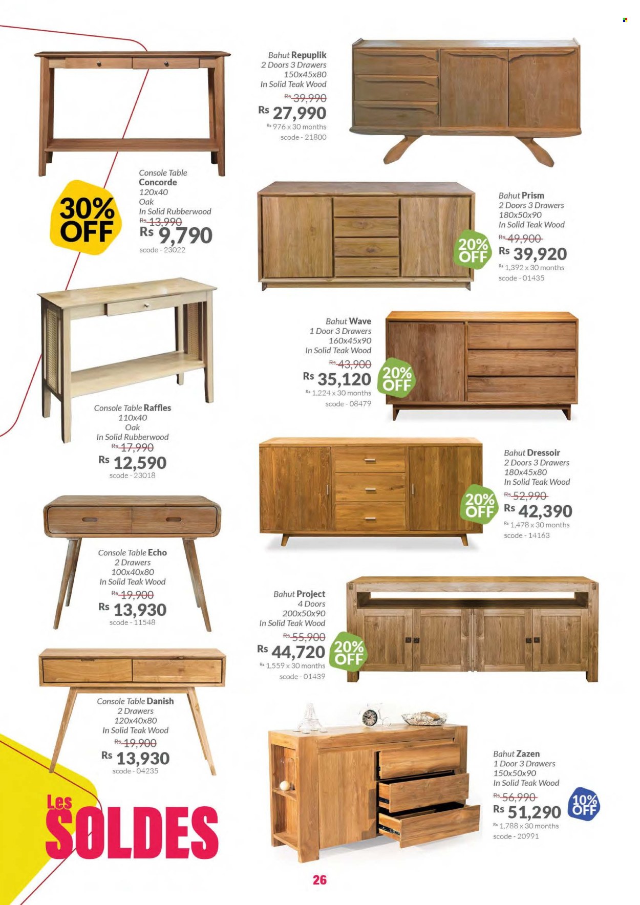 Catalogue Teak World - 23/07/2025 - 31/08/2025. Page 26