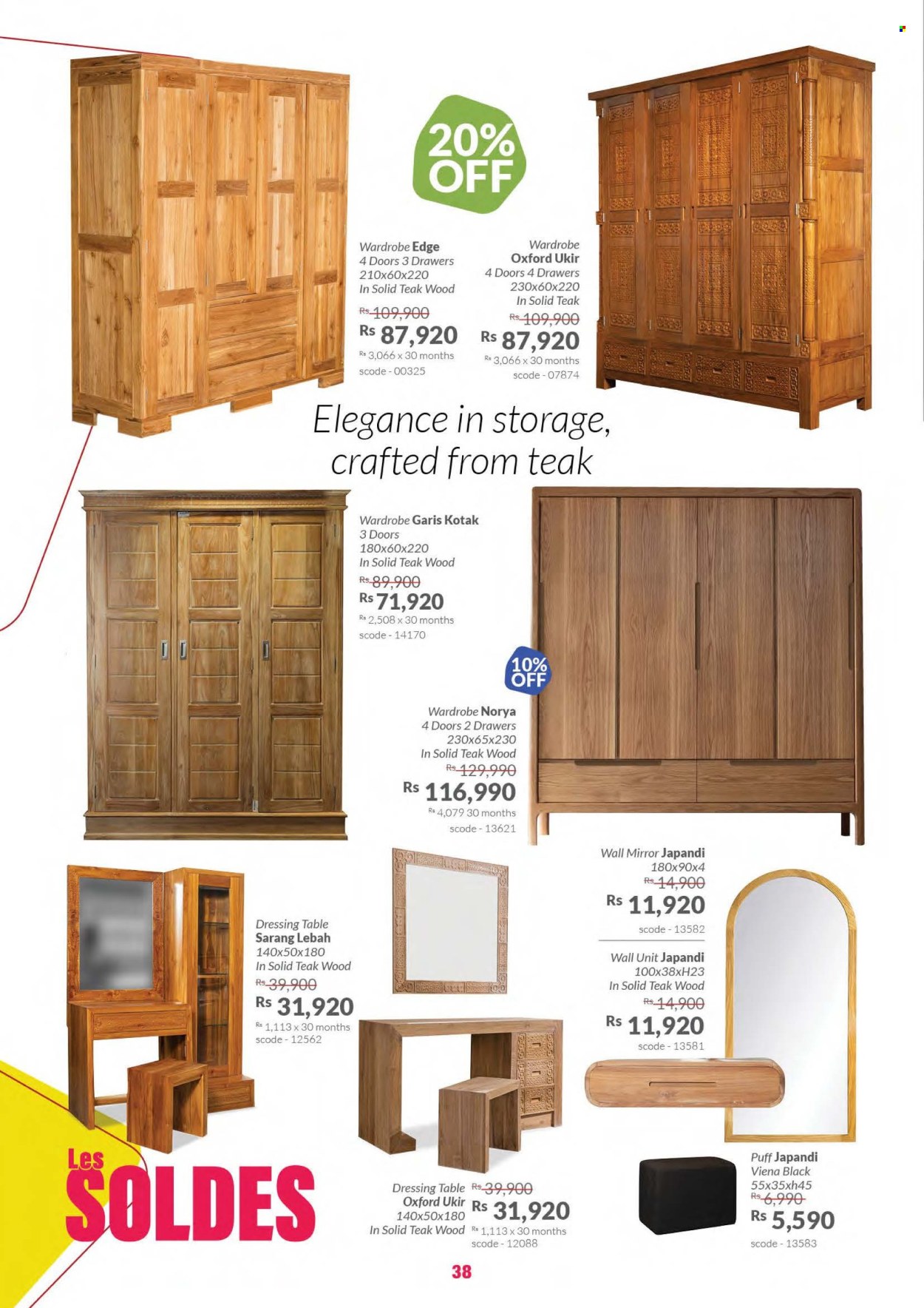 Catalogue Teak World - 23/07/2025 - 31/08/2025. Page 38