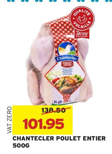 CHANTECLER POULET ENTIER 500G