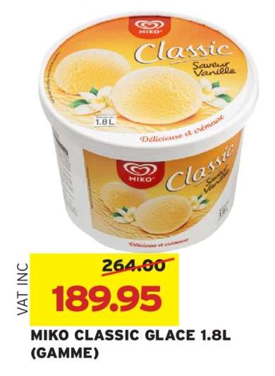 MIKO CLASSIC GLACE 1.8L (GAMME)