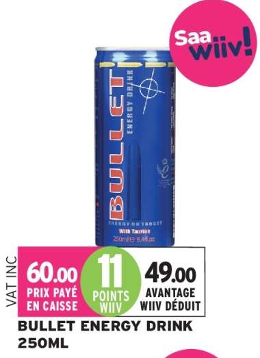 BULLET ENERGY DRINK 250ML