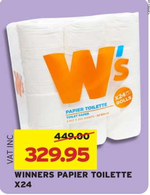 WINNERS PAPIER TOILETTE X24