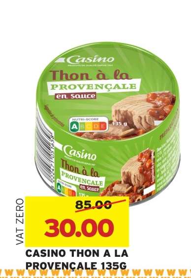 CASINO THON A LA PROVENCALE 135G
