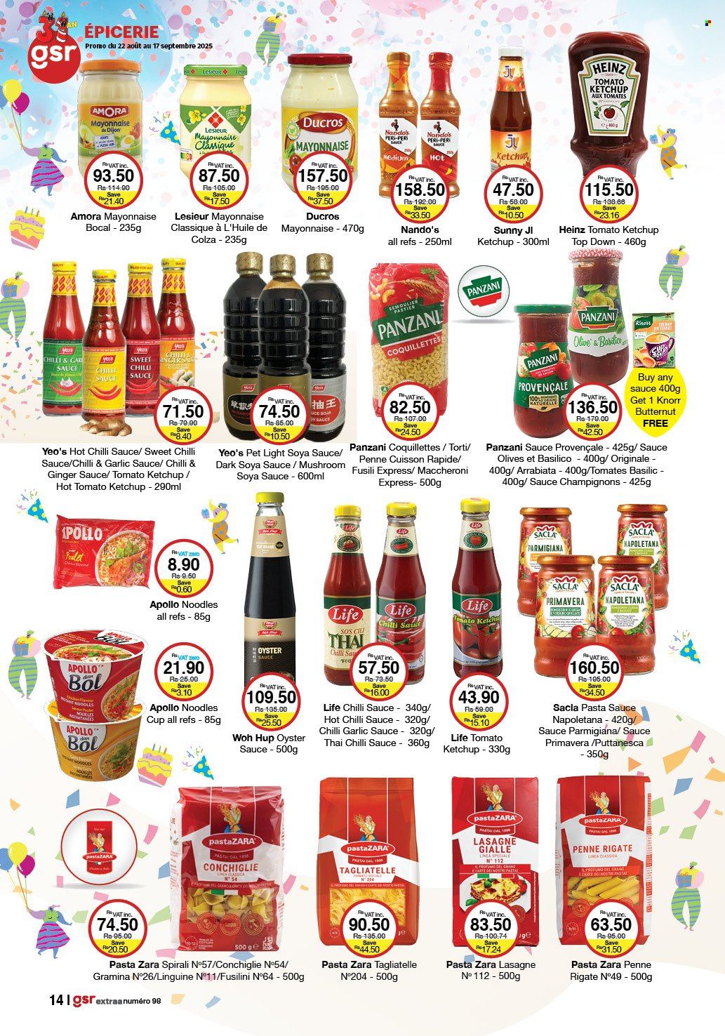 Catalogue GSR - 22/08/2025 - 17/09/2025. Page 14
