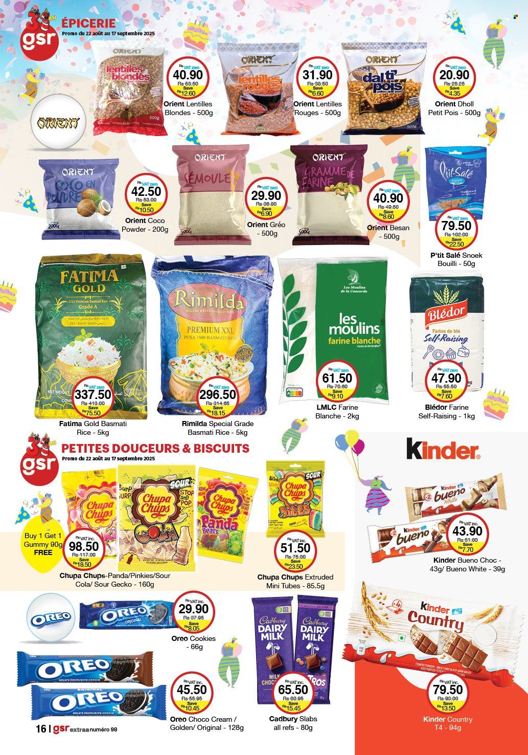 Catalogue GSR - 22/08/2025 - 17/09/2025. Page 16