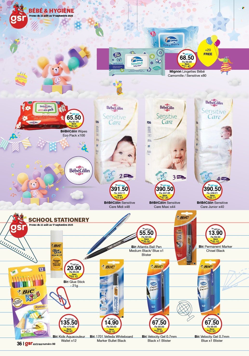 Catalogue GSR - 22/08/2025 - 17/09/2025. Page 36