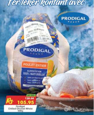 Prodigal Chilled Chicken Whole 500g