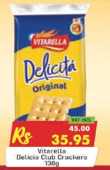 Vitarella Delicia Club Crackers 138g