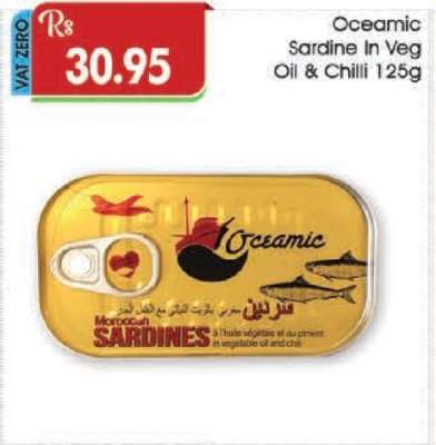Oceanic Sardine In Veg Oil & Chilli 125g