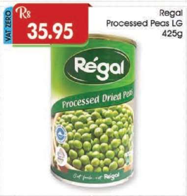 Regal Processed Peas LG 425g