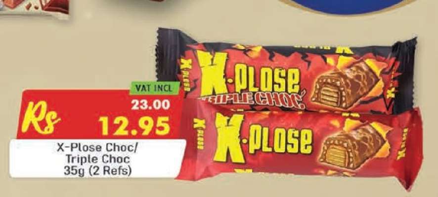X-Plose Choc/Triple Choc 35g (2 Refs)