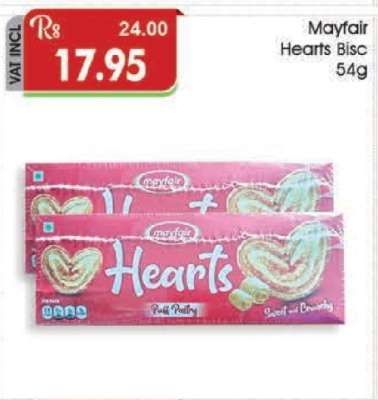 Mayfair Hearts Bisc