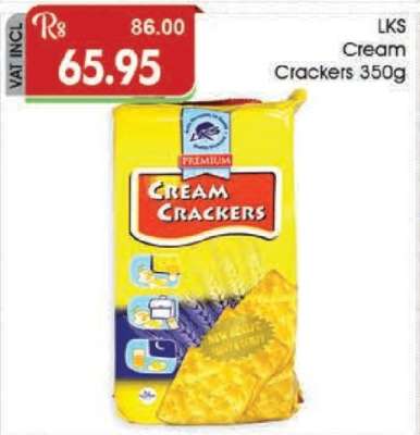 LKS CREAM CRACKERS 350G