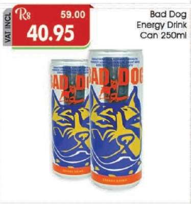 Bad Dog Energy Drink Can 250ml
