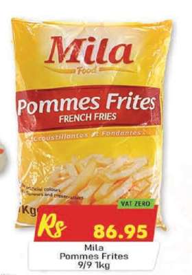 Mila Pommes Frites 9/9 1kg