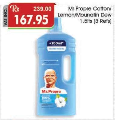 Mr Propre Cotton/Lemon/Mountain Dew