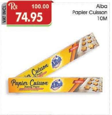Alba Papier Cuisson 10M