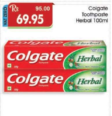 Colgate Toothpaste Herbal 100ml