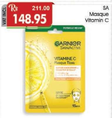 Garnier SkinActive Vitamine C Masque Tissu