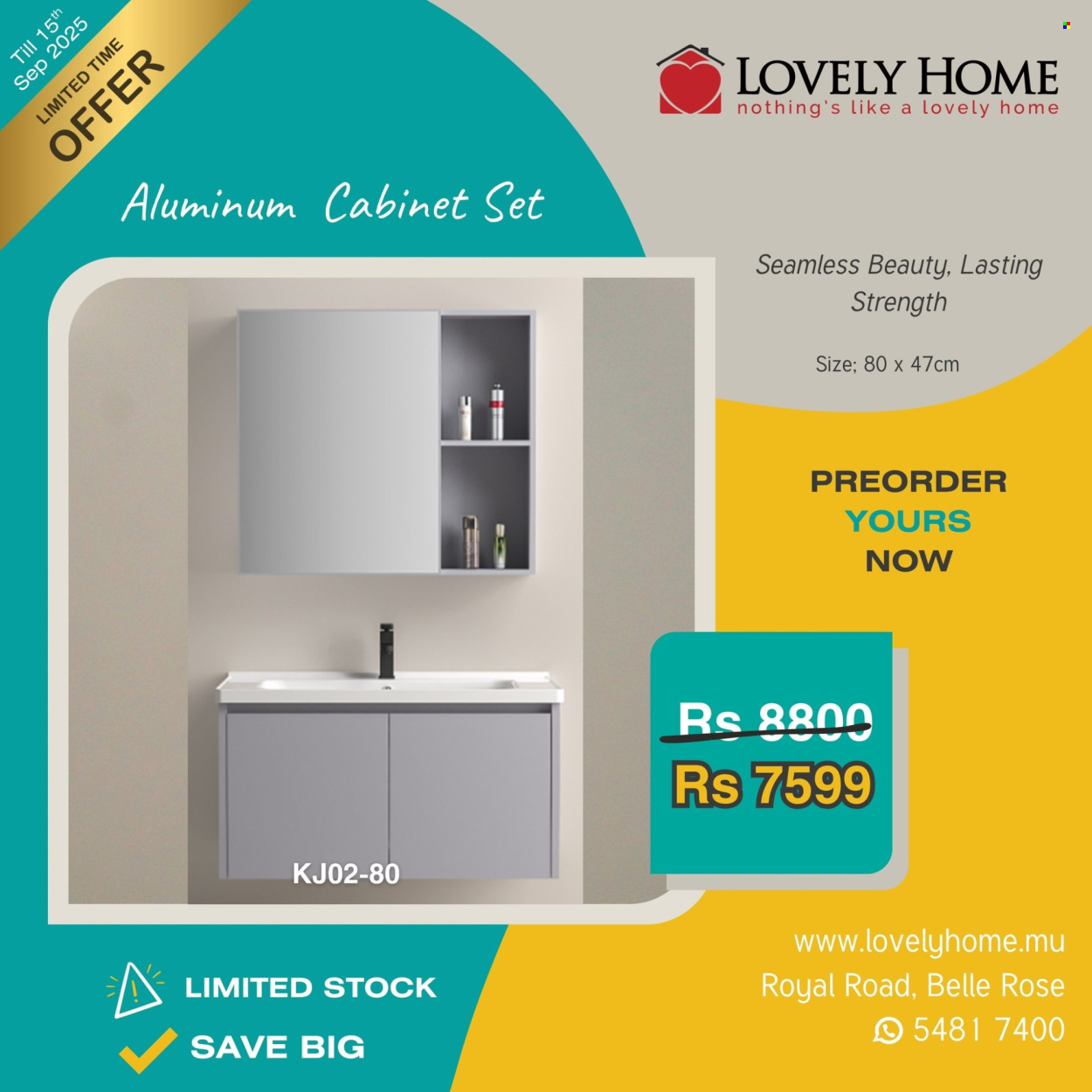Catalogue Lovely Home - 23/08/2025 - 15/09/2025. Page 1