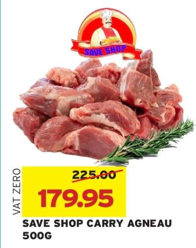 SAVE SHOP CARRY AGNEAU 500G