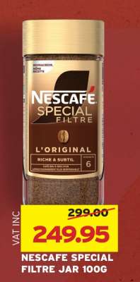 NESCAFE SPECIAL FILTRE JAR 100G