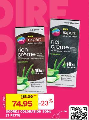 GODREJ COLORATION 50ML (3 REFS)