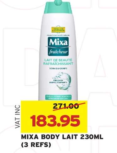 MIXA BODY LAIT 230ML (3 REFS)