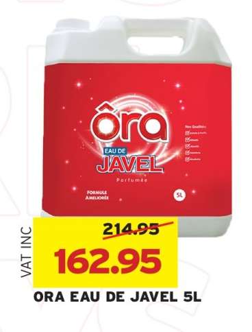 ORA EAU DE JAVEL 5L