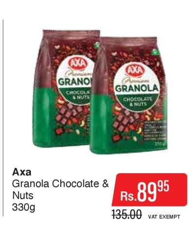 Axa Granola Chocolate & Nuts