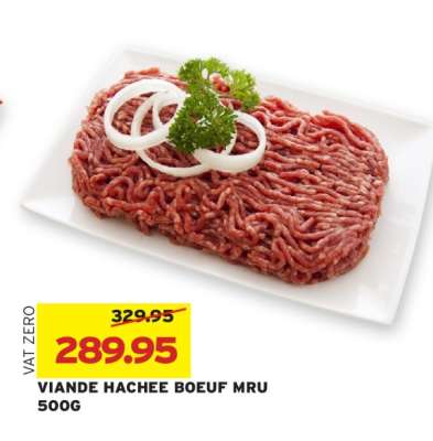 VIANDE HACHEE BOEUF MRU
