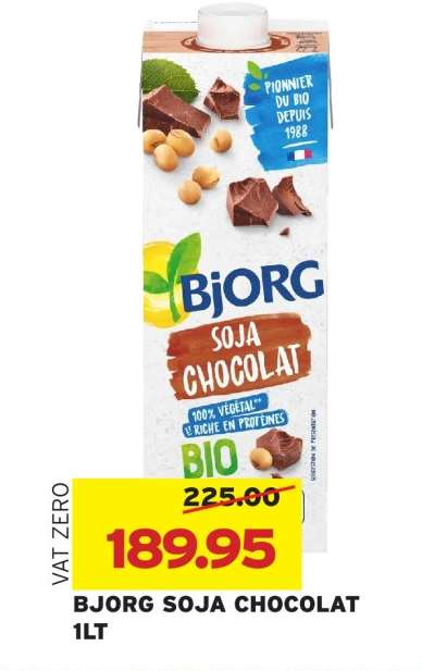 BJORG SOJA CHOCOLAT 1LT